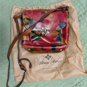 Patricia Nash Multicolor Floral Crossbody Bag